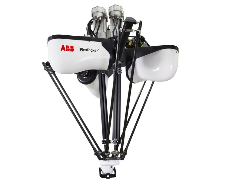 Le robot Delta à cinq axes d’ABB : le plus rapide pour le prélèvement, l'emballage et la réorientation de produits légers